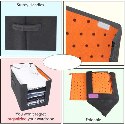Cloth Organizer - Non Woven Foldable Cloth Organizer